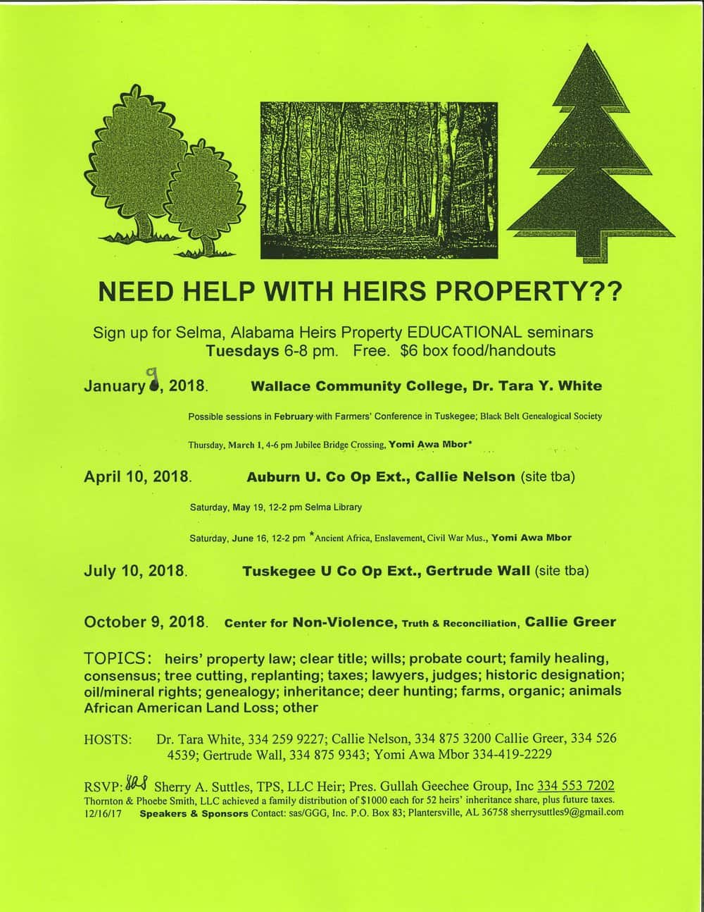 Alabama Heirs Property Seminar