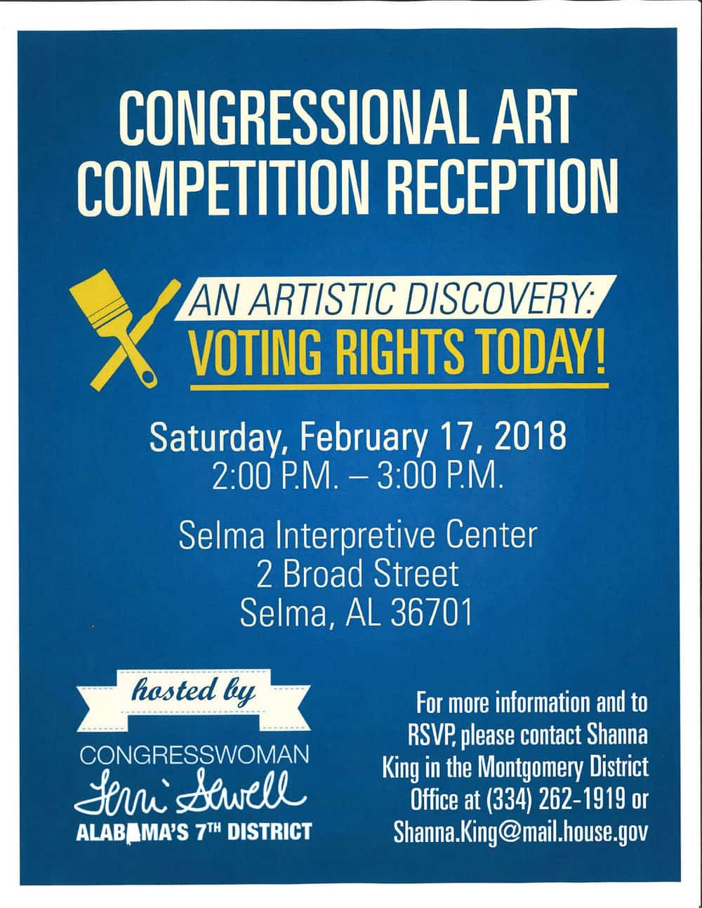 Congressioal Art Competition Reception