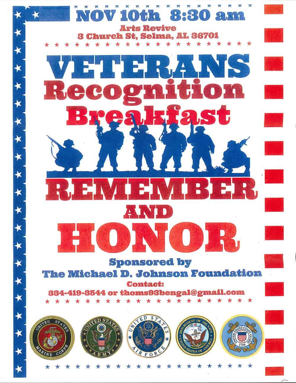 Veterans Recognition Breakfast