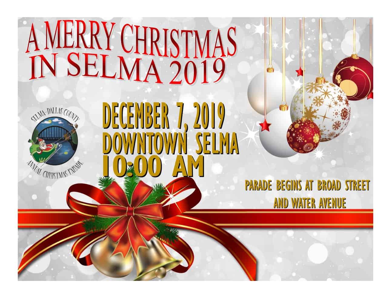 2019 Christmas Parade Flyer