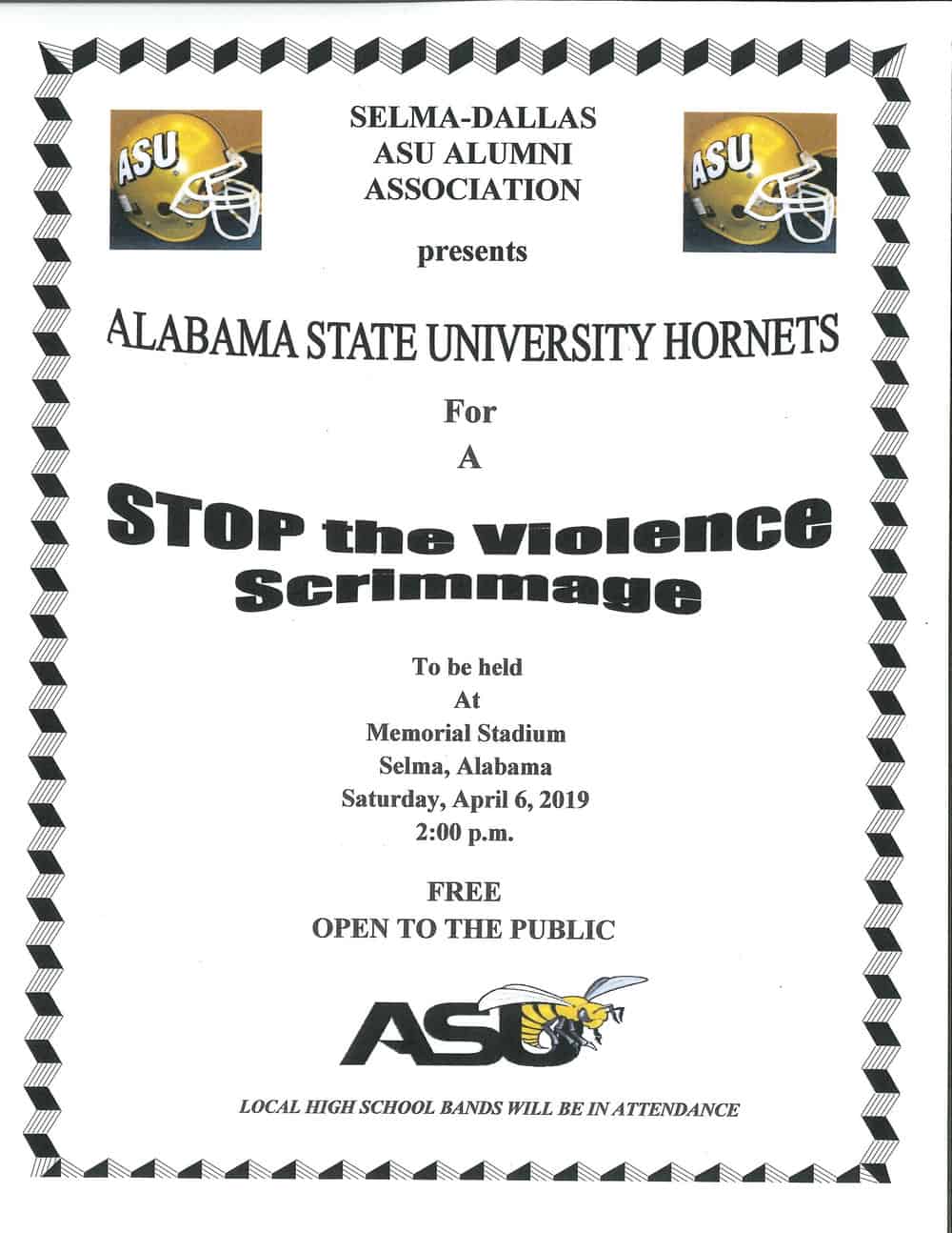 ASU Stop the Violence Scrimmage