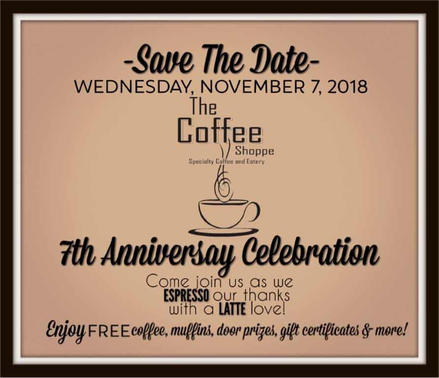 Coffee Shoppe 7th Anniversary
