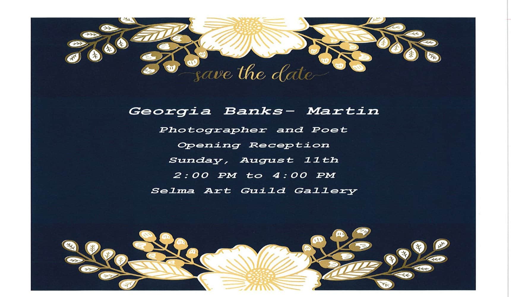 Georgia Banks Martin Opening Reception