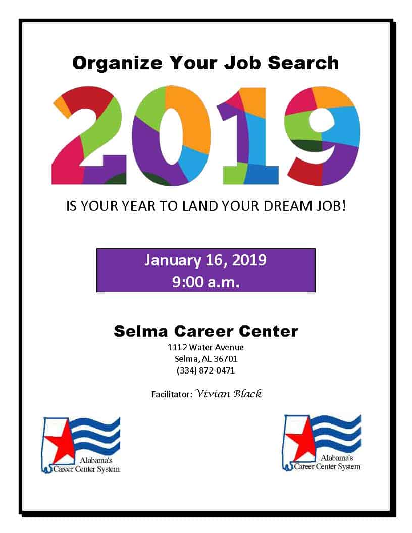 Organize Your Job Search 2019