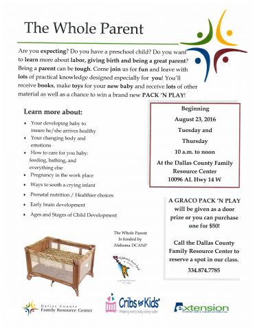 Parenting flyer and application  Page 1