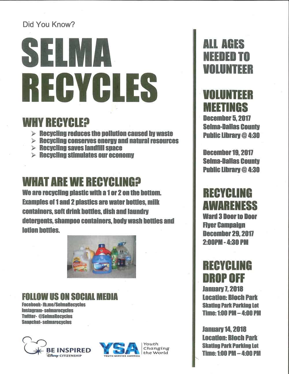 Selma Recycles