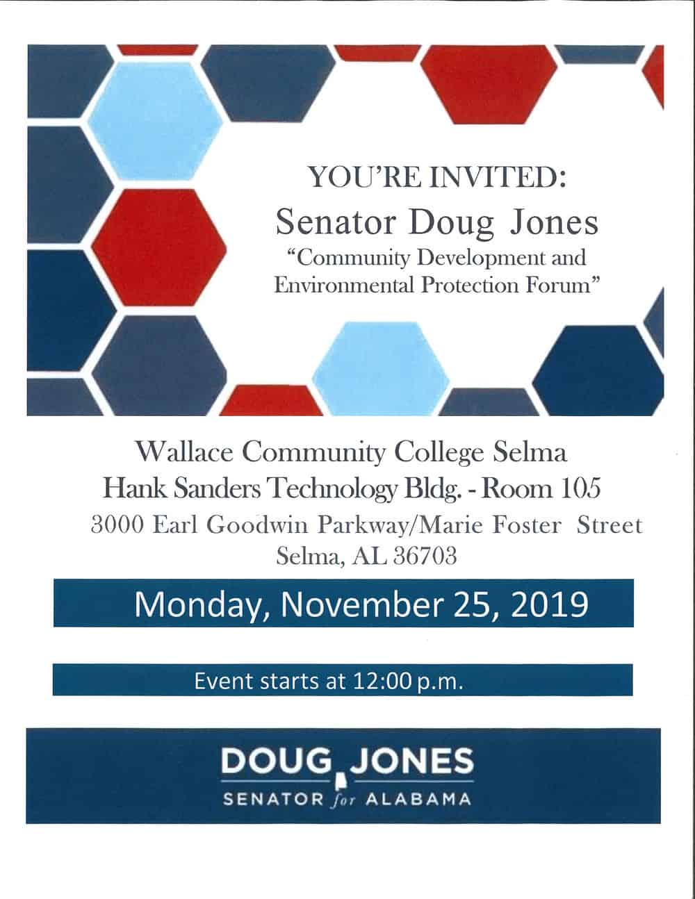 Senator Doug Jones Meeting November
